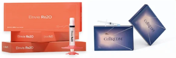 Re2O and CellREDM packaging featured by Lucenne Clinic