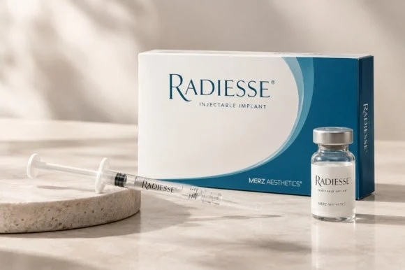 Radiesse packaging featured in Lucenne Clinic’s blog