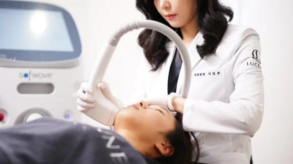 Treatment imagery published in Lucenne Clinic’s Sofwave article