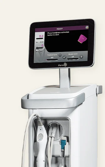 Thermage FLX equipment shown by Lucenne Clinic