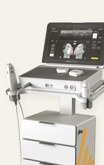 Ultherapy Prime equipment shown by Lucenne Clinic